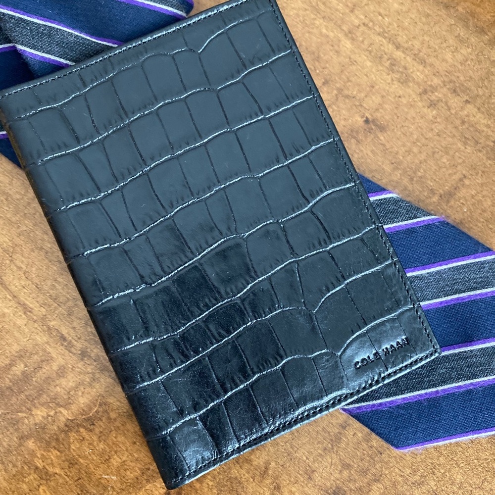 Men’s Cole Haan Leather Passport Holder